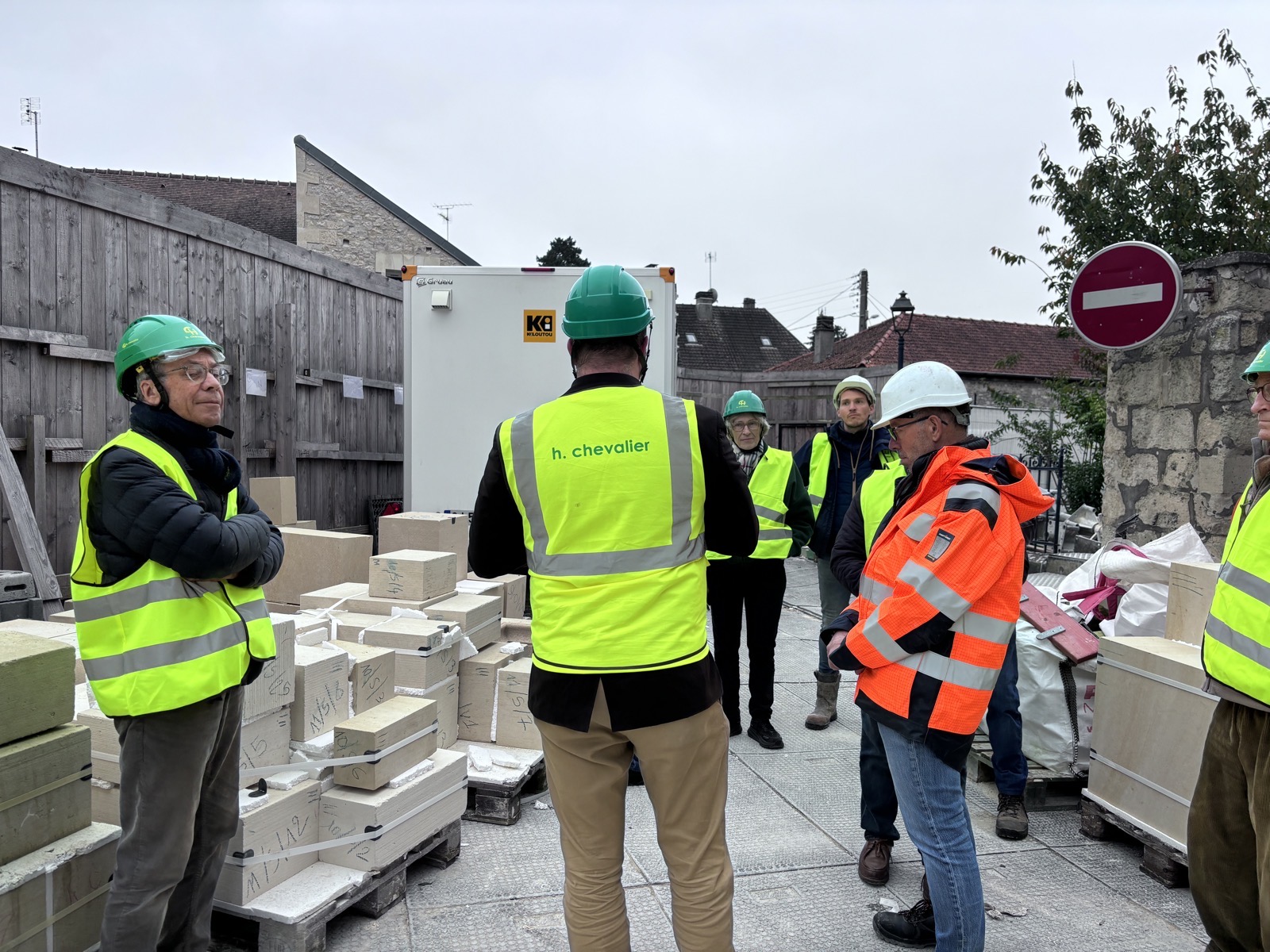 Visites du chantier de Saint-Thomas