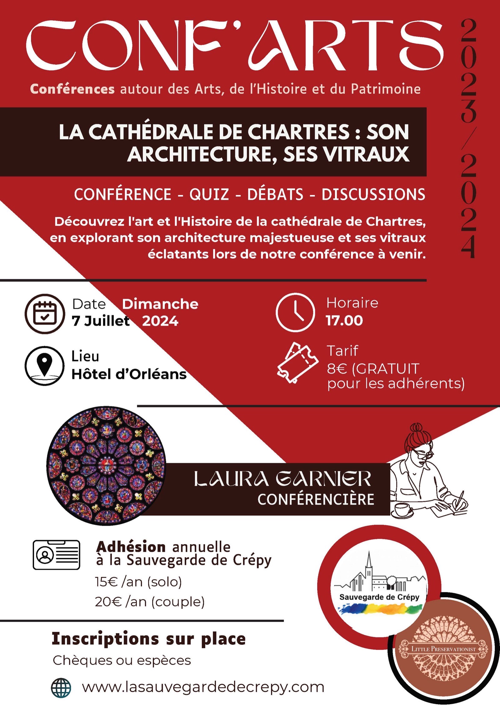 Conf'Art — architecture et vitraux de Chartres