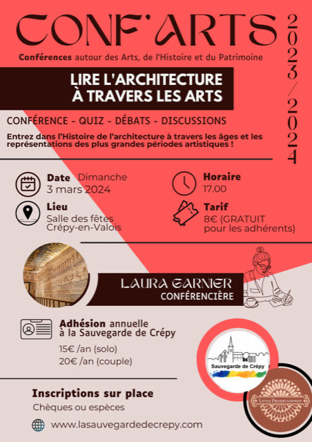 Conf'Arts — Lire l'architecture à travers les arts
