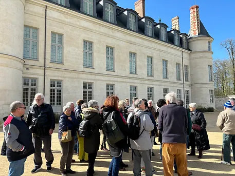 Visite du château de Villers-Cotterêts