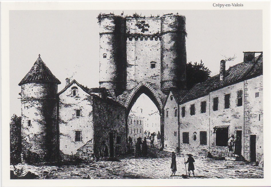 Carte postale : la Porte du Paon