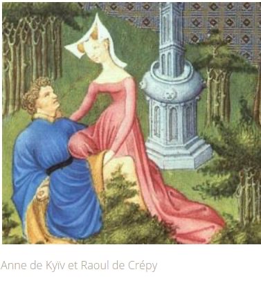 Scène médiévale, enluminure