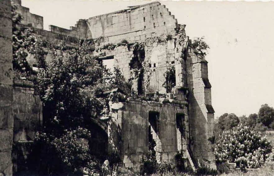 Les ruines de l'abbaye Saint-Arnoul