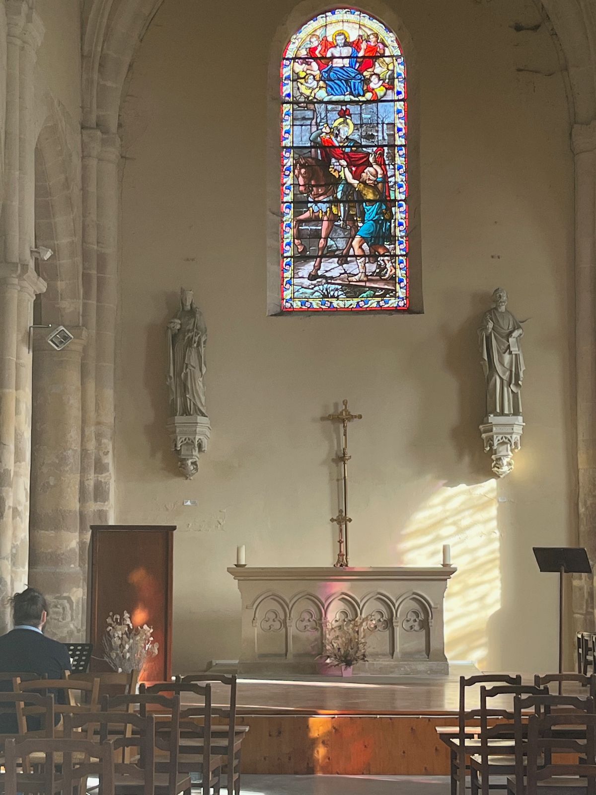 L'intérieur de l'église
