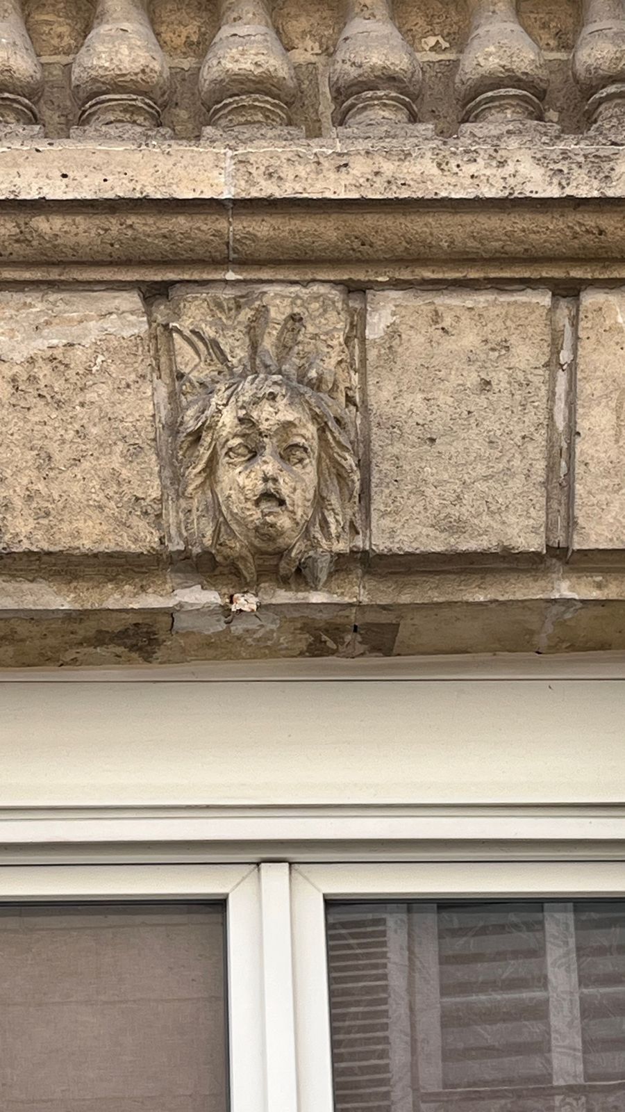 Mascaron : l'eau