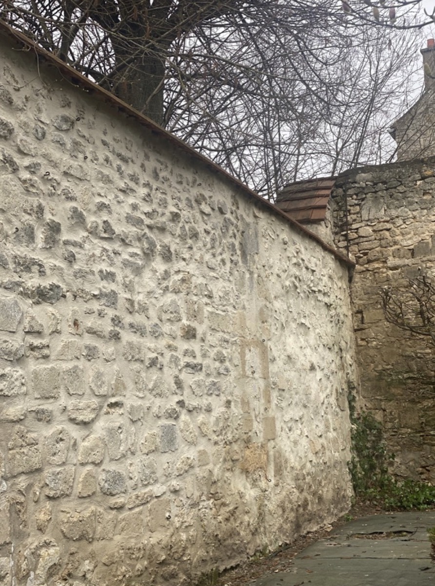 Exemple de références de mur mitoyen séparatif entre 2 propriétés
