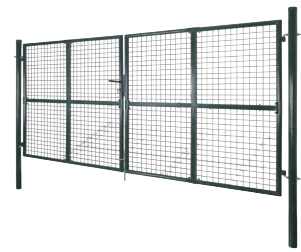 Exemples de traitements à proscrire pour les grilles de porte sur cour ou jardin